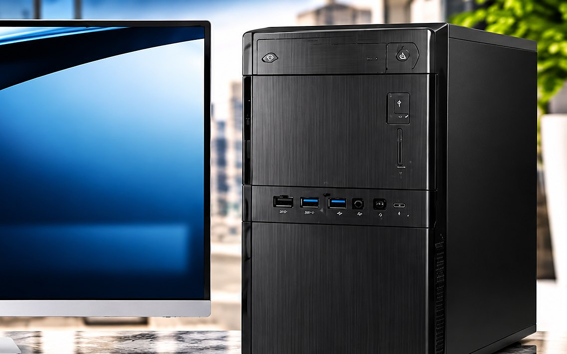 Desktop computer and all-in-one PC