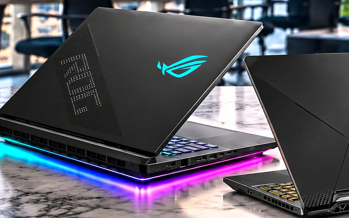 Gaming laptops with RGB lighting